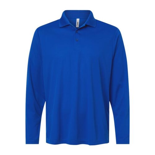 Men's Nova Performance Long Sleeve Pique Polo Thumbnail