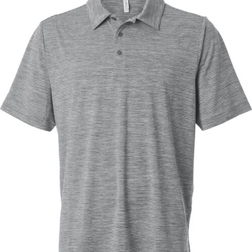 Men's Relay Heathered Stripe Polo Thumbnail