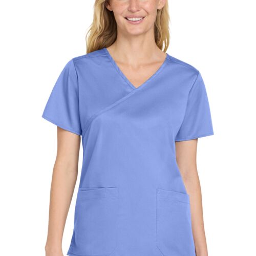 Women's WorkFlex Mock Wrap Top Thumbnail