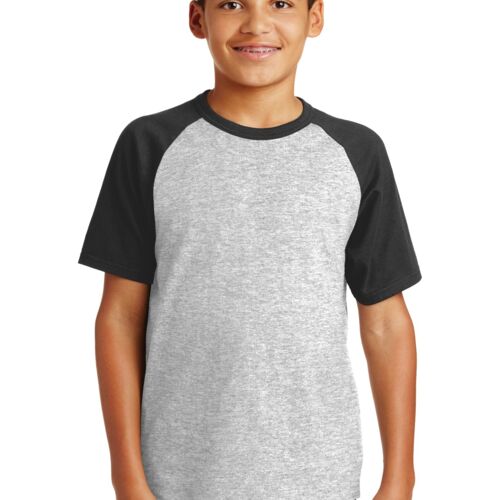 Youth Short Sleeve Colorblock Raglan Jersey Thumbnail